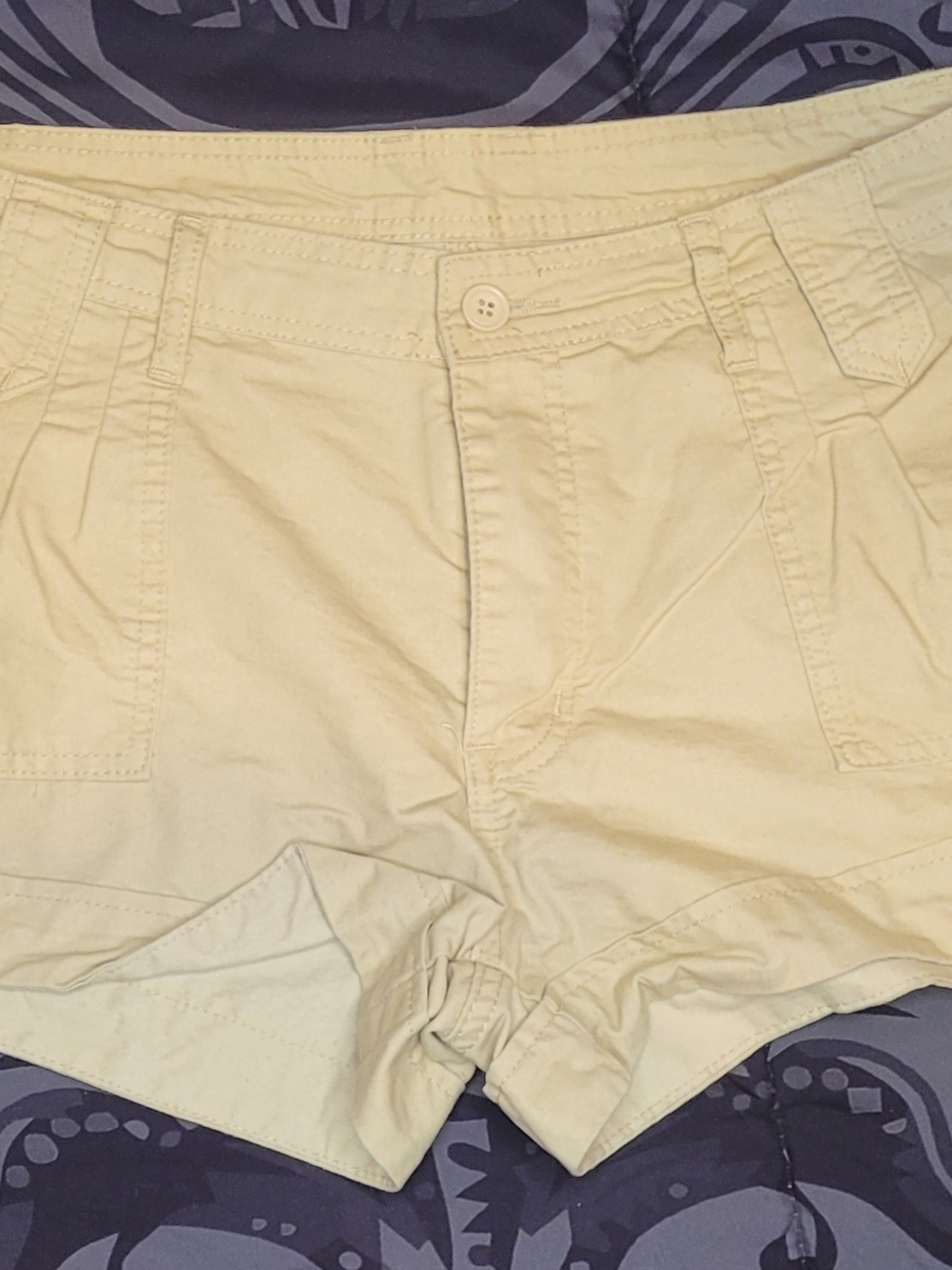 SHEIN Khaki Lowrise Cargo Shorts